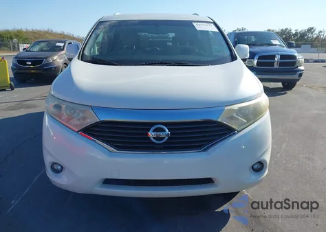 2012 Nissan Quest Sl из США, поврежденный, VIN JN8AE2KP7C9044738